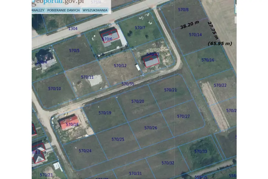 kołobrzeski, Gościno, Ogrodowa, DZIAŁKA BUDOWLANA W GOŚCINIE ul. Ogrodowa