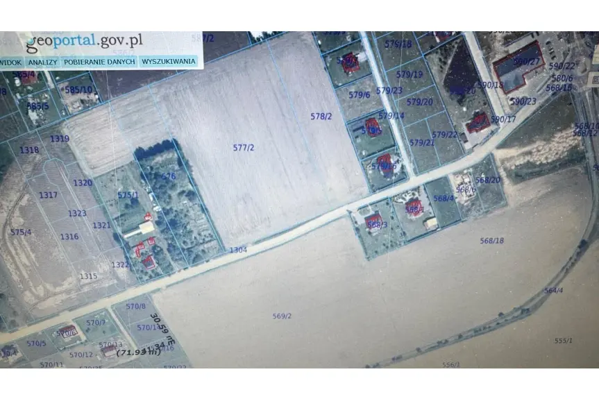 kołobrzeski, Gościno, Ogrodowa, DZIAŁKA BUDOWLANA W GOŚCINIE ul. Ogrodowa