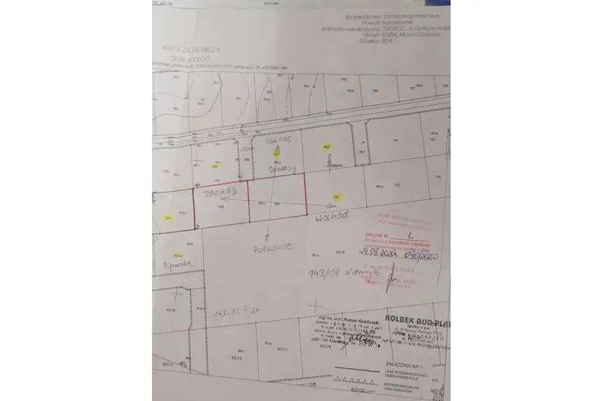 kołobrzeski, Gościno, Polnych Kwiatów, DZIAŁKI BUDOWLANE GOŚCINO UL. POLNYCH KWIATÓW