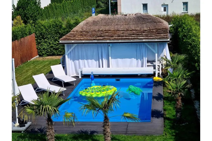 kołobrzeski, Kołobrzeg, LUKSUSOWY Dom nad morzem k/Kołobrzegu z basenem i jakuzzi