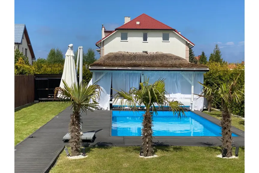 kołobrzeski, Kołobrzeg, LUKSUSOWY Dom nad morzem k/Kołobrzegu z basenem i jakuzzi