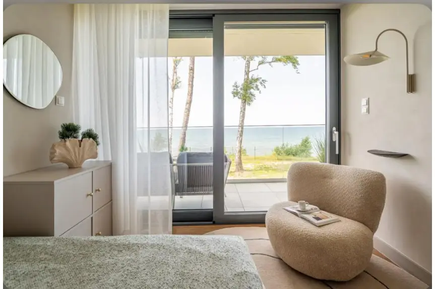 gryficki, Rewal, APARTAMENT Z WIDOKIEM NA MORZE HEVENIA RESORT